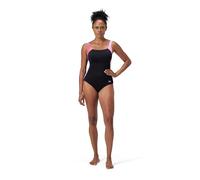 Speedo Shaping LunaLustre Printed Costume da Bagno per Donna, Neon Violet, 46