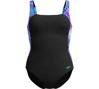 Speedo Shaping LunaLustre Printed W - costume intero - donna Black/Violet 38