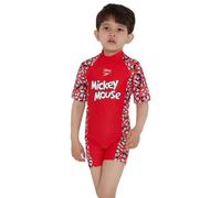 Speedo Shorty Uv A Maniche Corte Con Zip Posteriore Disney Mickey Mouse All-in-one