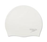 Speedo Tappo in silicone stampato a tinta unita - Bianco/Argento