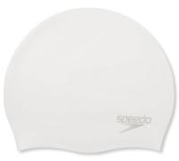 Speedo Tappo in silicone stampato a tinta unita - Bianco/Argento