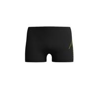 Speedo Hyperboom Placement Aquashort - costume - uomo Black/Yellow 36