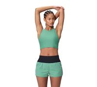 Speedo Solid Lookout 12" Nuotare Corto per Donna, Verde Scuro, XS