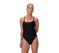 Speedo Solid Racerback One Piece Costume da Donna