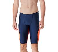 Speedo Swimsuit Jammer Eco Prolt Solid Colors Slip da Bagno, Block Team Navy/Rosso, 36 Uomo