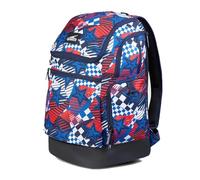 Speedo Teamster 2.0 - Zaino da 35 l, motivo: stelle, colore: nero/blu/rosso/bianco, Nero/Blu/Rosso/Bianco Stelle, 35 L
