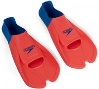 Speedo training fin fluro tangerine/pool blue/blue flame 44/46
