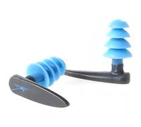 Speedo Unisex Adulto Bio Fuse Aquatic Earplug Tappi per orecchie da nuoto, Blu, Taglia Unica