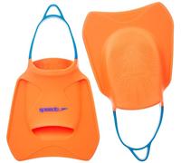 Speedo Unisex Adulto Biofuse FF Pinna fitness, Fluro Tangerine/Pool Blu/Blu Flame, XL