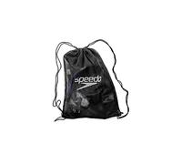 Speedo Unisex Adulto Equipment Mesh Bag Borsa, Nero, Taglia Unica