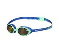 Speedo Unisex Bambini Junior Illusion 3D Printed Occhialini, Blu/Verde scuro, Taglia Unica