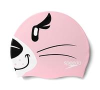 Speedo Unisex Bambini Printed Character Cap Cuffia da nuoto, Rosa/Nero, Taglia Unica