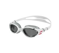Occhiali da nuoto Speedo Biofuse 2.0 bianco/rosso/fumo chiaro