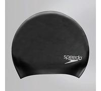 Speedo Unisex Cuffia da nuoto per capelli lunghi | Cuffia da nuoto | Non tira i capelli | Facile da indossare Black One Size