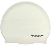 Speedo silicone swim cap blanc flat
