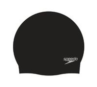 Speedo Cuffia Piscina Silic Plain Moulded Nero TU