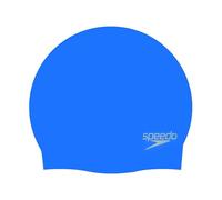 Speedo Cuffia Sr Silic Plain Moulded Blu TU