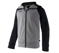 Speedo Unisex-Youth Sweatshirt Full Zip Hooded Jacket Team Warm Up