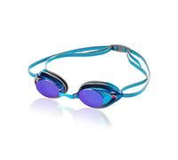 Speedo Vanquisher 2.0 Occhialini da nuoto a specchio, blu orizzonte, taglia unica