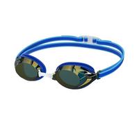 Speedo Vanquisher 3.0 Mirror Occhialini per Unisex Bambini, Cobalt Pop, Cobalt, Gold Mirror, One Size
