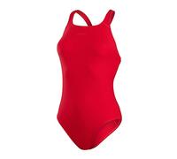 Speedo Women's Eco Endurance+ Medalist | Athletic Fit | ClaSic Design| Recycled Fabric | Chlorine Resistant | Extra Flexibility, Fed Red, 3232