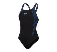 Costume Speedo Hyperboom Splice Muscleback blu marino donna - 34