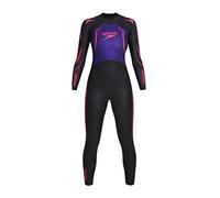 Speedo Xenon Female Fullsuit Tuta Neoprene, Donna, Black/Purple, ST