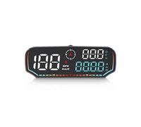 Speedometer KMH/MPH Digital Speed Meter Gauge Head Up Display USB Connection LED Display Speedometer