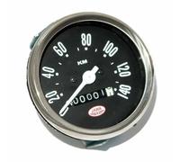 Speedometro Jawa Logo NERO 140 Kph Km/h per Moto CZ Strumento Gauge