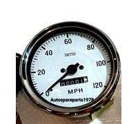 Speedometro Replica Smiths 0-120MPH M18X1.5 Filettatura 100Mm WC