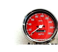 Speedometro Replica Smiths 0-180MPH M18X1.5 Filettatura 100mm RC