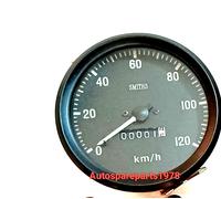 Speedometro Smiths Replica Faccia Nera M18X1,5 Vite ORARIA 0-120KMH 100mm BB