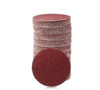 Speedowox - Dischi abrasivi da 7,6 cm, 40 dischi abrasivi con grana 40, per trapano, smerigliatrice, utensili rotanti, senza fori, 100 pezzi