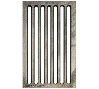 SPEEDPLANT griglia in ghisa per Camino 18x30 griglia Camino ghisa, Resistente griglia per Stufa a Legna