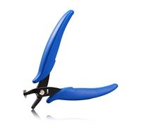 SPEEDWOX 5,5 pollici Metallo Hole Punch Pinze per gioielli Diametro 1,5 mm Foro rotondo Breve Jaw Punching Sheet Metal Spessore 0,5 mm Pinze di precisione fine Strumento per la creazione di gioielli