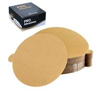 SPEEDWOX 50 dischi abrasivi PSA dorati da 12,7 cm, grana 240, autoadesivi, per levigatrice DA, dischi abrasivi PSA dorati, per levigatura automobilistica, pittura auto, lavorazione del legno, metallo