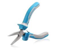 Speedwox MFN5-1393, Pinze a becco d'anatra piatto da 11,43 cm con ganasce lisce, sottili, per piegare o raddrizzare anelli di apertura, adatte per fai da te, creazione di gioielli, hobbistica