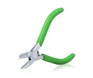 SPEEDWOX Mini Diagonal Pliers Thin Precision Wire Cutters 4-1/2 Inch Small Plastic Nippers Micro Side Cutters Fine Side Cutting Pliers Professional Jewelry Making Tool Beading Hobby Craft DIY Supplies