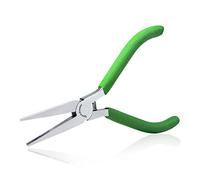SPEEDWOX Mini Flat Nose Pliers Thin 4-1/2 Inch Small Duck Bill Pliers Fine Needle Nose Pliers Micro Chain Nose Pliers Precision Jewelry Making Hand Tools Professional Beading Hobby Work Craft Supplies