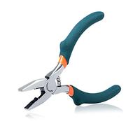 SPEEDWOX Mini pinze da uomo sottili di precisione per gioielli 10 cm - 1/2 pollici multiuso a combinazione con spalle convesse piccole taglierine laterali micro fine per uomo di linea strumento