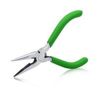 SPEEDWOX Pinza a becco lungo da 12,7 cm con taglierina, mini pinza per gioielli, tagliafilo, strumento professionale per la creazione di gioielli, perline fai da te