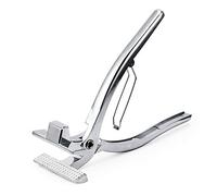 SPEEDWOX - Pinza per Tela con ganascia seghettata allargata e Molla per ritegno a Molla, Strumento per Pittura a Olio, con Martello per serraggio