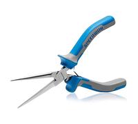 SPEEDWOX Pinze a becchi piatti da 6" Mini pinze a becchi piatti di precisione extra lunghi con regali di primavera per papà, papà, papà, nonno, uomini