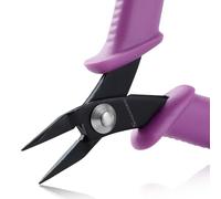 SPEEDWOX Pinze a becco lungo da 10 cm, per la creazione di gioielli, pinzette, mini pinze a becco corto, a becchi corti e piatte, per la creazione di gioielli, piegatura di fili e lavori artigianali