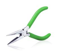 SPEEDWOX Pinze a becco lungo da 5,5 pollici Mini pinze per gioielli con ganasce piatte lisce piccole tagliafili strumento di precisione per la creazione di gioielli professionale pinze per perline