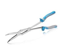 SPEEDWOX Pinze a doppio perno da 33 cm - Pinze a becco piegato a doppio materiale a lunga portata extra lunga