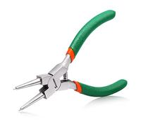 SPEEDWOX Pinze per anelli elastici da 12,7 cm, pinze di precisione per anelli di fissaggio a cerchio, ganascia dritta per rimozione anelli di fissaggio