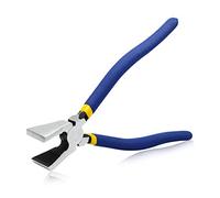 SPEEDWOX Pinze per vetro a ganasce piatte da 20,5 cm, Pinze per vetri macchiati, Strumento per la rottura del vetro, Strumento per la rottura di mosaici, Durevoli