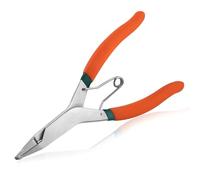 Speedwox Pinze speciali per anelli di bloccaggio elastici, punta angolata, 23 cm, con foro, utensile per rimozione di anelli, clip a C, per rimozione e installazione di anelli di bloccaggio del cambio