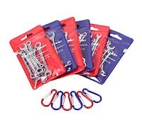 SPEEDWOX, Set di mini chiavi aperte e a stella, SAE e metriche, con custodie portatili